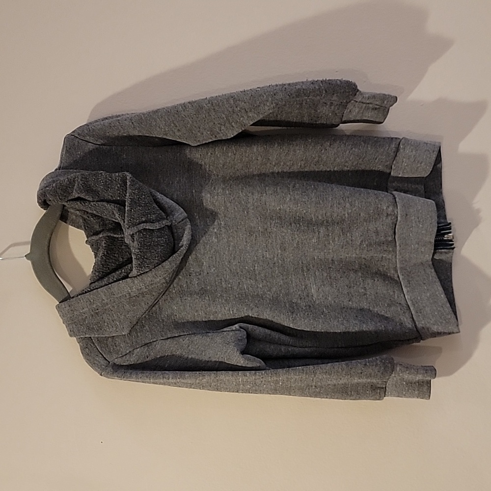 Rare Aviator Nation Kids Size 4 retro stripe with lightening bolt grey hoodie - Picture 3 of 5